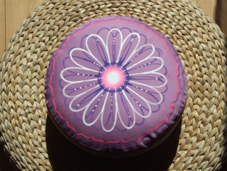 Planeta lila meditační polštář