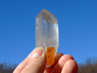 Krystal křišťálu 82g