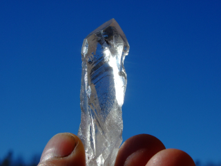 Krystal křišťálu 39g