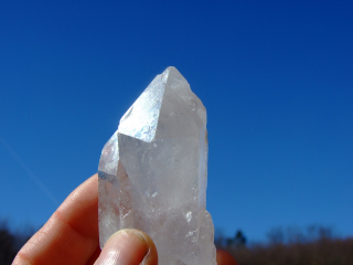 Krystal křišťálu 113g